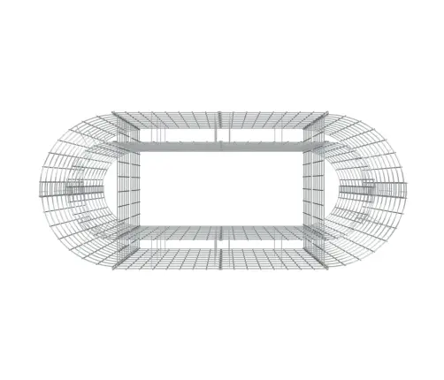 Gabioon Taimelava, Tsingitud Raud, 120 X 50 X 100 Cm