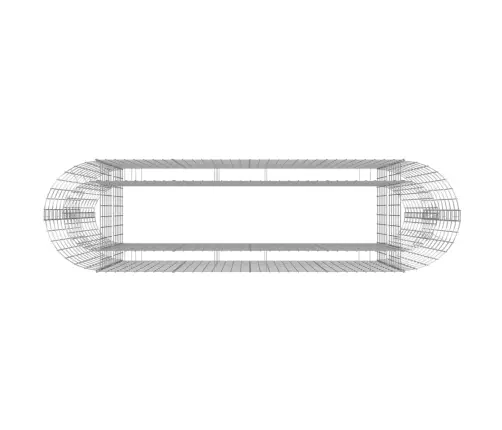 Gabioon Taimelava, Tsingitud Raud, 190 X 50 X 100 Cm