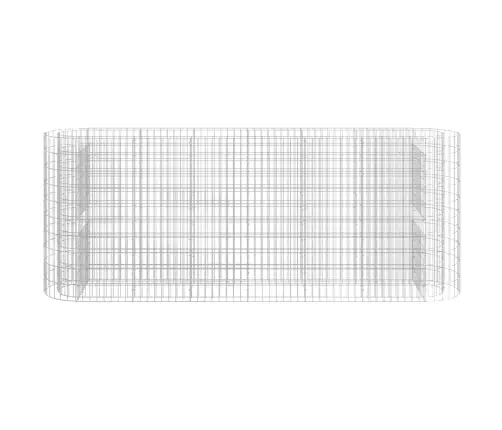 Gabions, Augstā Puķu Kaste, Cinkota Dzelzs, 260X50X100 Cm Vidaxl