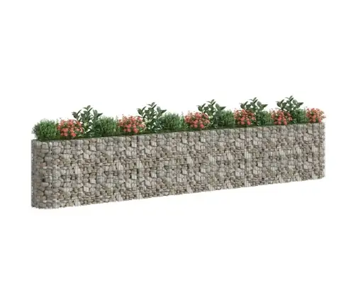 Gabions, Augstā Puķu Kaste, Cinkota Dzelzs, 540X50X100 Cm Vidaxl