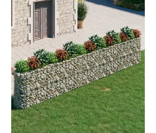 Gabions, Augstā Puķu Kaste, Cinkota Dzelzs, 540X50X100 Cm Vidaxl