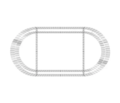 Gabioon Taimelava, Tsingitud Raud, 200 X 100 X 50 Cm
