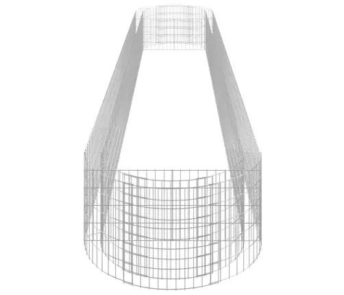 Gabions, Augstā Puķu Kaste, Cinkota Dzelzs, 600X100X50 Cm Vidaxl