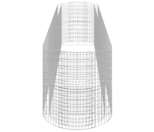 Gabiono Lovelis, 500X100X100cm Galvanizuota Geležis, Aukštas