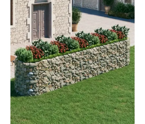 Gabiono Lovelis, 500X100X100cm Galvanizuota Geležis, Aukštas