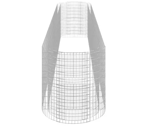 Gabions, Augstā Puķu Kaste, Cinkota Dzelzs, 600X100X100 Cm Vidaxl