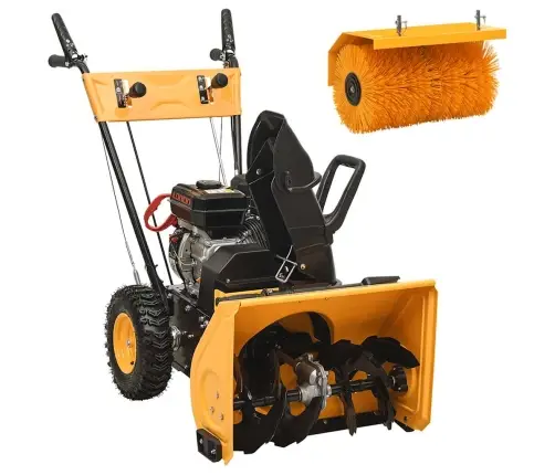 Sniega Pūtējs Un Slaucītājs, Benzīna Dzinējs, 6,5 Zs Vidaxl