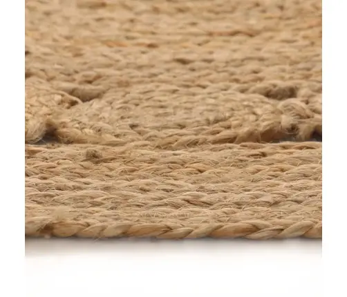 Kilimas, 180cm Džiutas, Apskritas, Pinto Dizaino