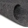 Paklājs, 240 Cm, Roku Darbs, Apaļš, Džuta, Tumši Pelēks Vidaxl