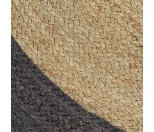 Paklājs Ar Tumši Pelēku Malu, Džuta, 240 Cm, Roku Darbs Vidaxl Paklājs Ar Tumši Pelēku Malu, Džuta, 240 Cm, Roku Darbs Vidaxl