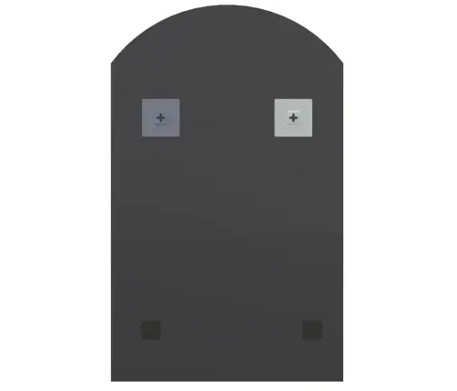 Spogulis Ar Led Gaismām, 60X40 Cm, Stikls, Arkas Forma Vidaxl