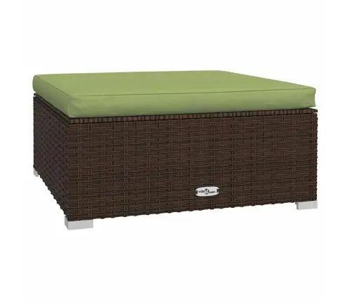 5-Osaline Aiamööbli Komplekt Patjadega, Polürotang, Pruun