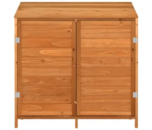 Dārza Šķūnis, Brūns, 102X52X112 Cm, Egles Masīvkoks Vidaxl