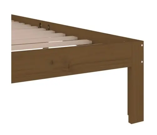 Lovos Rėmas, Medaus Rudos Spalvos, 100X200cm Medienos Masyvas