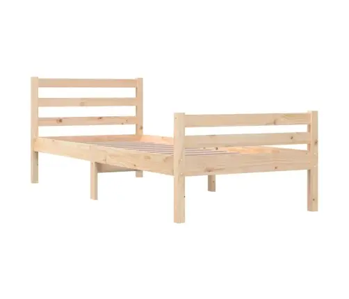 Voodiraam, Männipuit, 90 X 200 Cm