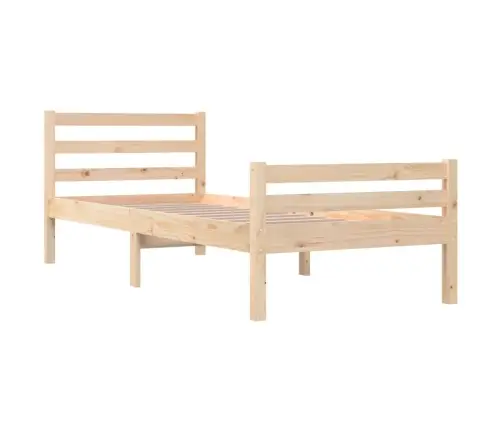 Gultas Rāmis, Masīvkoks, 100X200 Cm Vidaxl
