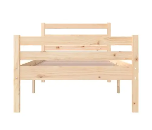 Gultas Rāmis, Masīvkoks, 100X200 Cm Vidaxl