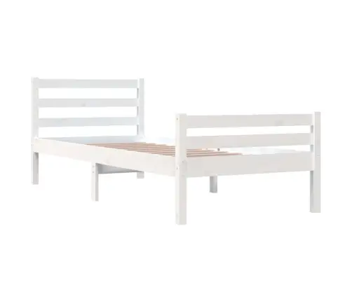 Lovos Rėmas, Baltos Spalvos, 100X200cm Medienos Masyvas