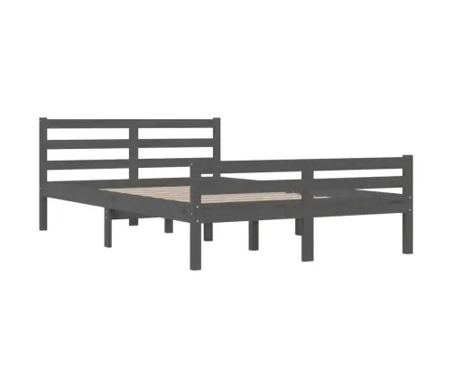 Voodiraam, Hall, Männipuit, 150 X 200 Cm