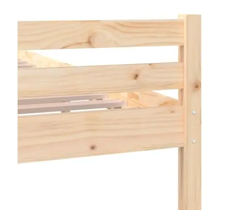 Gulta Bez Matrača, 160X200 Cm, Masīvkoks Vidaxl