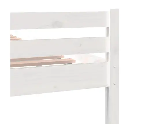 Lovos Rėmas, Baltas, 180X200cm Medienos Masyvas, Itin Didelis