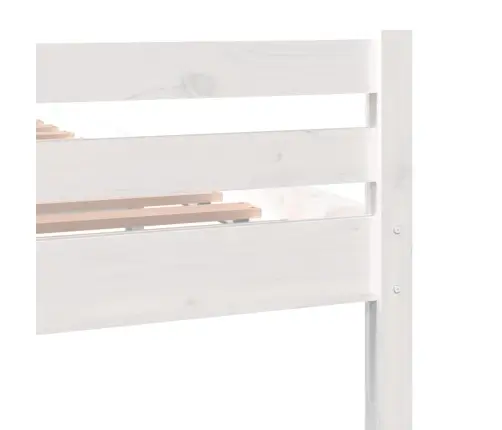 Lovos Rėmas, Baltos Spalvos, 200X200cm Medienos Masyvas