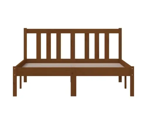 Lovos Rėmas, Medaus Rudos Spalvos, 120X200cm Medienos Masyvas