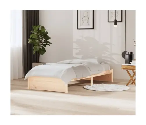 Gultas Rāmis, Masīvkoks, 90X200 Cm Vidaxl