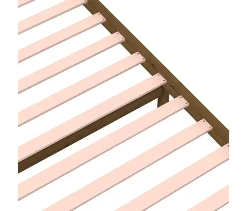 Voodiraam, Meepruun, Männipuit, 90 X 200 Cm