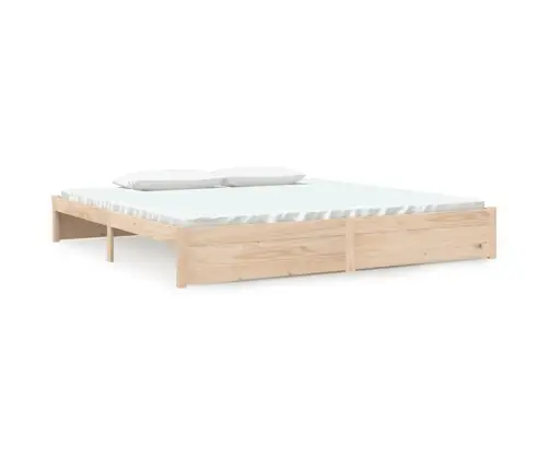 Gulta Bez Matrača, 200X200 Cm, Masīvkoks Vidaxl