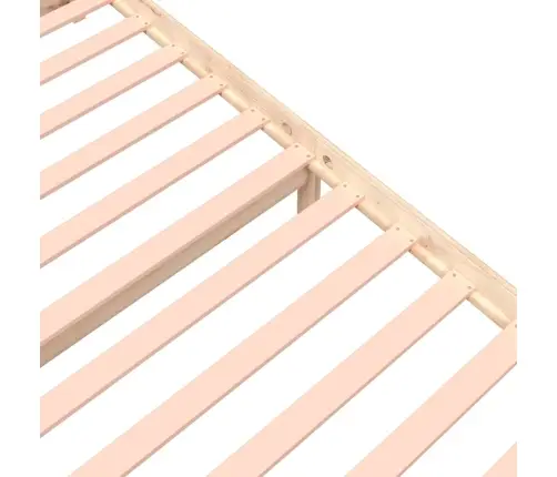 Gulta Bez Matrača, 200X200 Cm, Masīvkoks Vidaxl