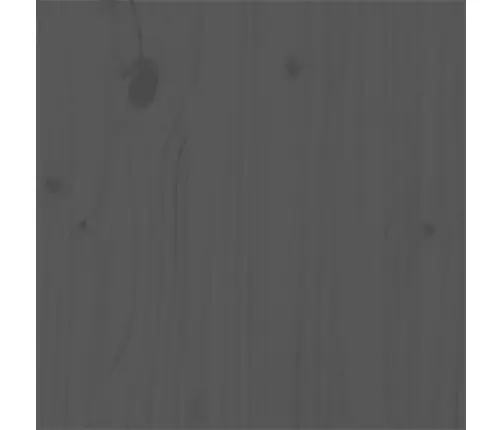 Gultas Rāmis, Pelēks, Masīvkoks, 75X190 Cm, Mazs, Vienvietīgs Vidaxl