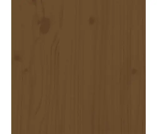 Gultas Rāmis, Medus Brūns, Masīvkoks, 75X190 Cm, Vienvietīgs Vidaxl