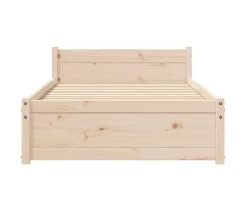 Voodiraam, Männipuit, 90 X 200 Cm