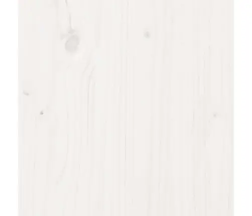 Gultas Rāmis, Balts, Masīvkoks, 90X200 Cm Vidaxl