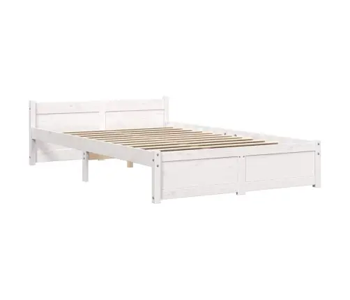 Lovos Rėmas, Baltos Spalvos, 120X200cm Medienos Masyvas