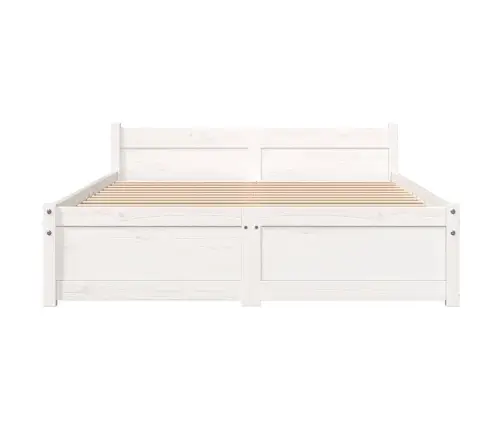 Lovos Rėmas, Baltos Spalvos, 120X200cm Medienos Masyvas