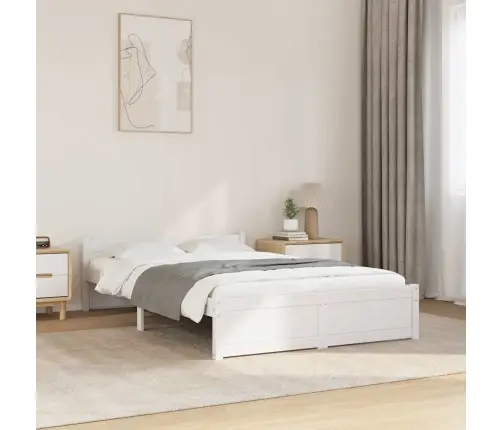 Lovos Rėmas, Baltos Spalvos, 120X200cm Medienos Masyvas