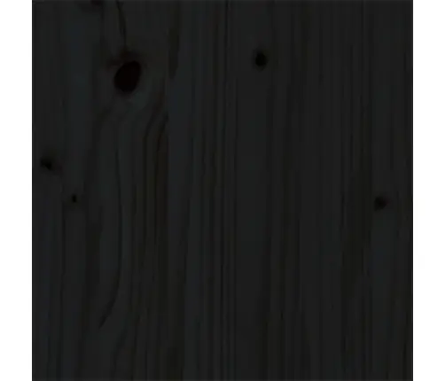 Voodiraam, Must, Männipuit, 150 X 200 Cm