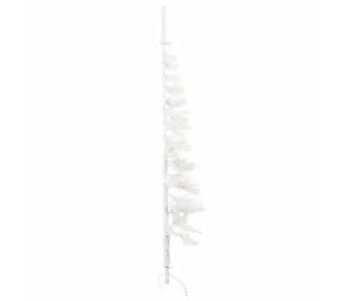 Mākslīgā Ziemassvētku Egle Ar Statīvu, Pusapaļa, Balta, 180 Cm Vidaxl Mākslīgā Ziemassvētku Egle Ar Statīvu, Pusapaļa, Balta, 180 Cm Vidaxl