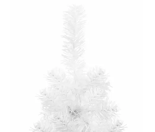 Mākslīgā Ziemassvētku Egle Ar Statīvu, Pusapaļa, Balta, 180 Cm Vidaxl Mākslīgā Ziemassvētku Egle Ar Statīvu, Pusapaļa, Balta, 180 Cm Vidaxl