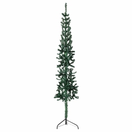 Kitsas Poolik Kunstkuusk Alusega, Roheline, 150 Cm