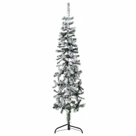 Kitsas Poolik Kunstkuusk Lumiste Okstega, 150 Cm