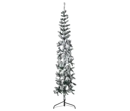 Kitsas Poolik Kunstkuusk Lumiste Okstega, 210 Cm