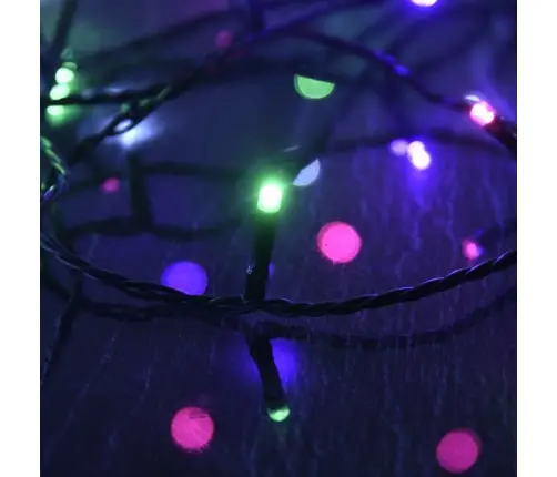 Led Lempučių Girlianda, 15M, Pvc, 150 Pastelinių Spalvotų Led