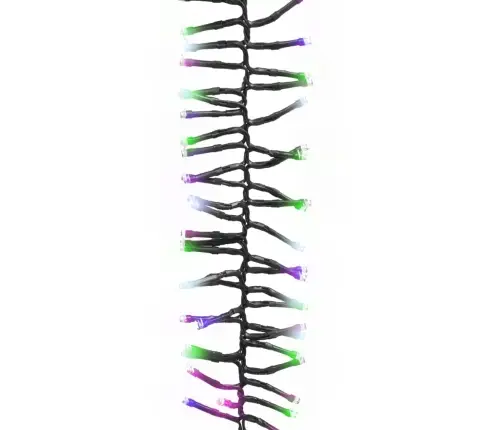 Led Lampiņu Virtene Ar 400 Led, Pasteļtoņi, 7,4 M, Pvc Vidaxl