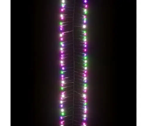 Led Lampiņu Virtene Ar 400 Led, Pasteļtoņi, 7,4 M, Pvc Vidaxl