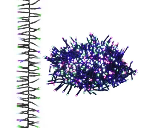 Led Lempučių Girlianda, 11M, Pvc, 1000 Pastelinių Led, Tanki