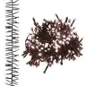 Led Lempučių Girlianda, 17M, Pvc, 2000 Šiltų Baltų Led, Tanki