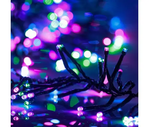 Led-Valgusriba, 3000 Ledi, Pastelne Värviline, 23 M, Pvc